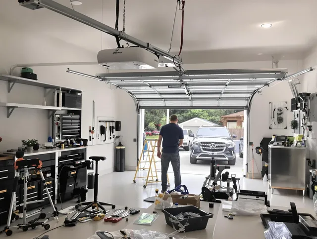 Garage door opener installation by Cornelius Garage Door Repair in Cornelius