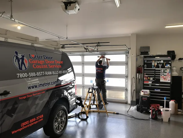 Cornelius Garage Door Repair team performing same-day garage door repair in Cornelius