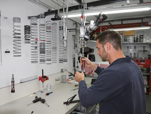 Cornelius Garage Door Repair safety certified technician performing precision spring replacement in Cornelius